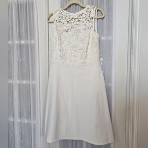 Ralph Lauren White Lace Dress